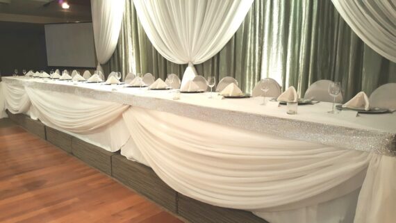 Head Table Draping 18ft - 24ft