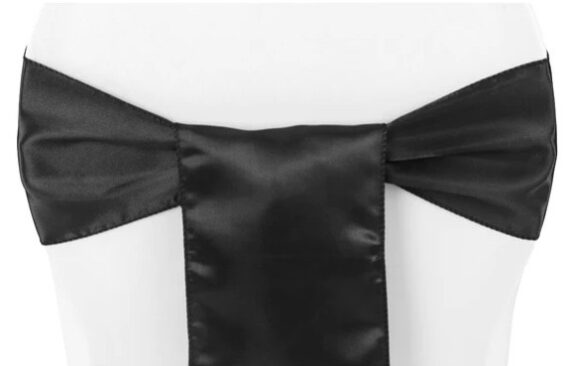 Sash - Satin, Black #506