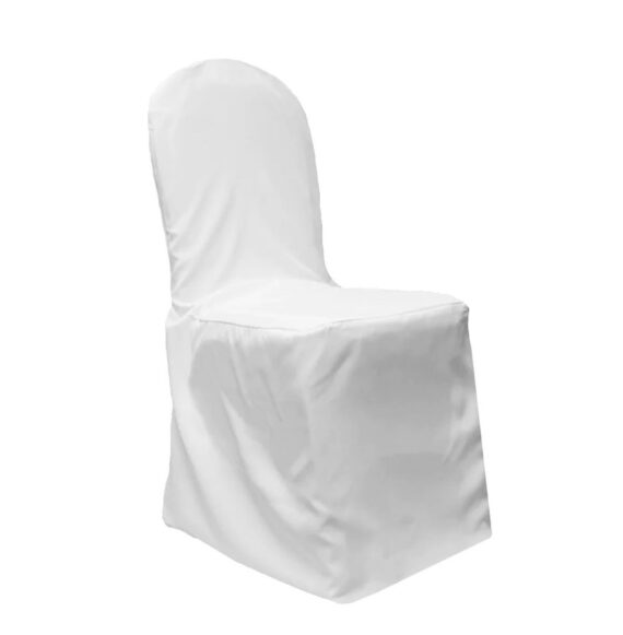 Chair Cover - White, Polyester #602