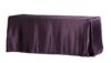Tablecloth, Aubergine, Satin - 90" x 156"