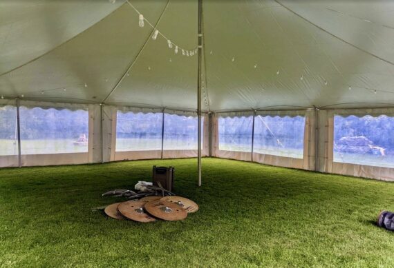 Lights, String - Installed (40x40)