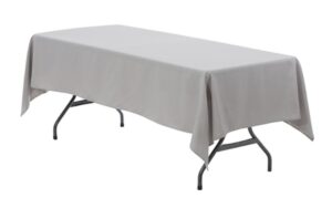Tablecloth, Silver 60" x 102"
