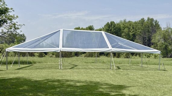Mega Frame Tent, Clear Top - 40x60