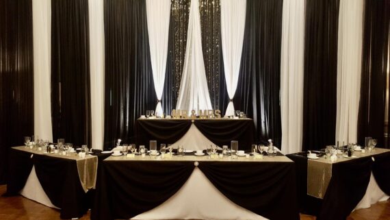 Head Table Draping 24ft - 32ft