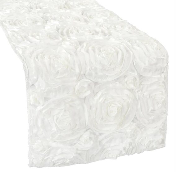 Runner, Rosette - Ivory