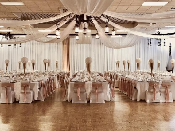 Pipe and Drape - Installed (per foot)