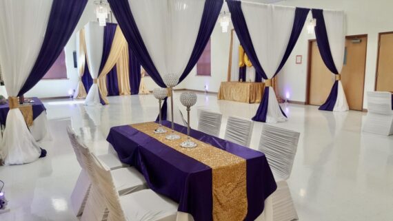 Pipe and Drape - Installed (per foot)