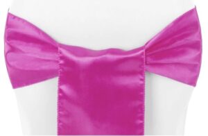 Sash - Satin, Fuschia #508
