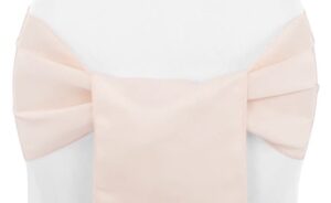 Sash - Lamour Satin, Blush #509