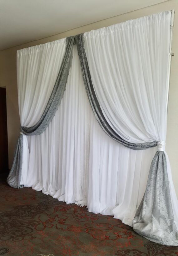 Backdrop - 7ft - 12ft - Installed