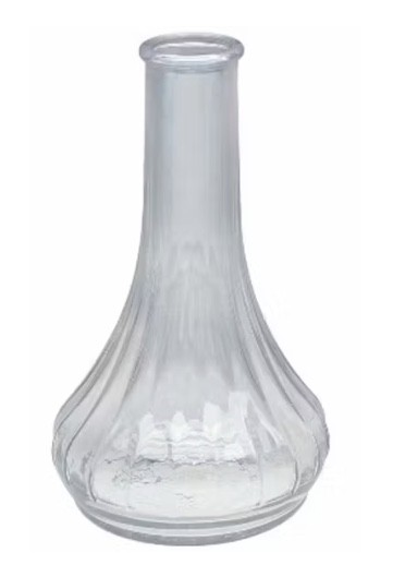 Bud Vase - Clear 8"
