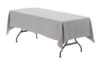 Tablecloth, Silver 60" x 126"