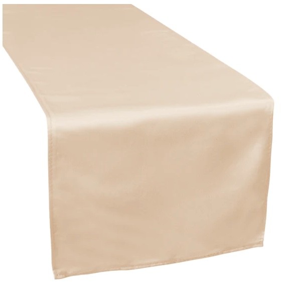 Runner, Lamour Satin - Champagne
