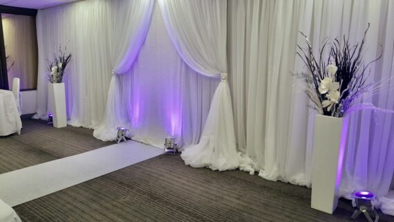 White Planter - 2.5ft