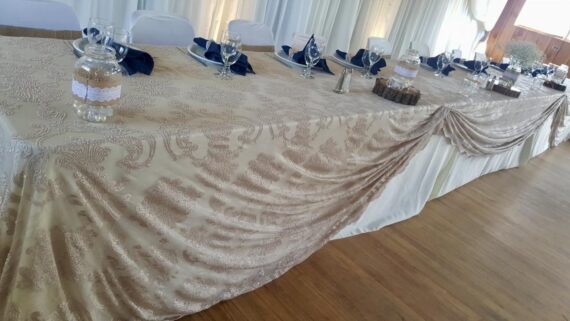 Head Table Draping 18ft - 24ft