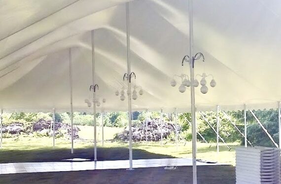 Lights - 4 Globe Chandelier