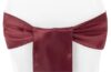 Sash - Satin, Burgundy #517