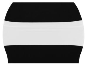 Sash - Spandex, White #539