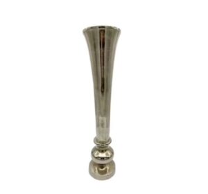 Flute Vase - Silver