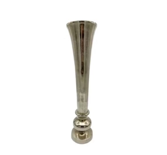 Flute Vase - Silver