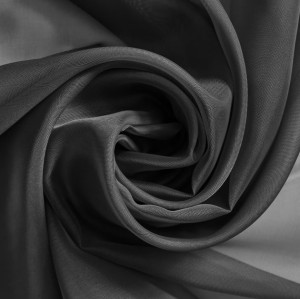 Draping Panel- Black Sheer, 15ft