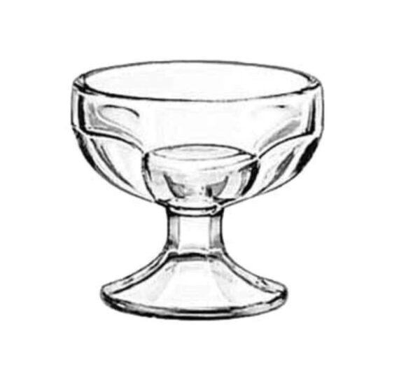 Parfait Glass - Short (per dozen) #6315