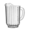 Water pitcher, plastic 60 oz #3260