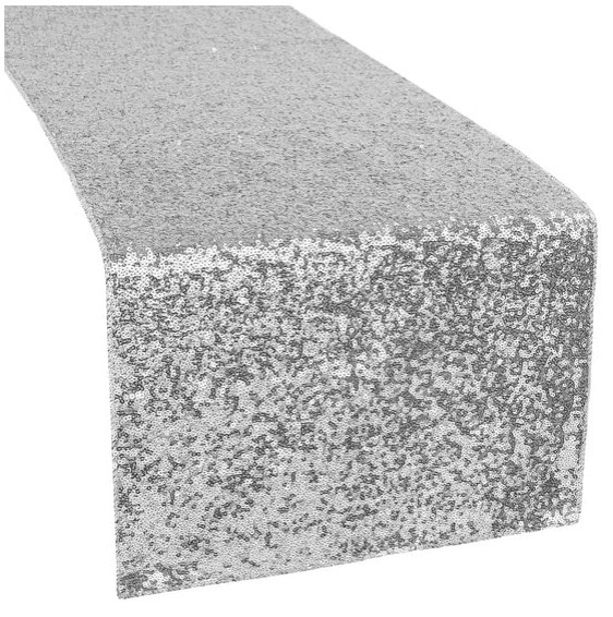 Runner, Sequin - Silver