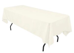 Tablecloth, Ivory - 54" x 120"