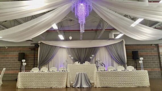 Head Table Draping 18ft - 24ft