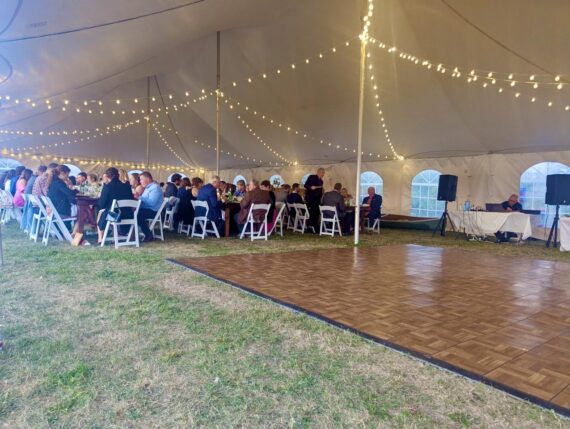 Lights, String - Installed (40x80)