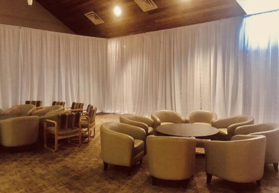 Pipe and Drape - Installed (per foot)