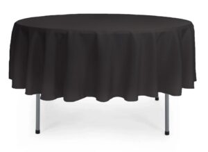 Tablecloth, Black – 90″