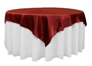 Overlay, Satin - Burgundy #412