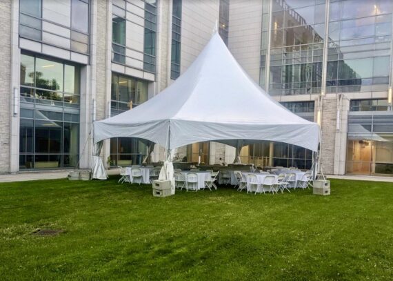 34' x 40' Hex  Marquee Frame Tent