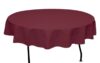 Tablecloth, Burgundy - 85"