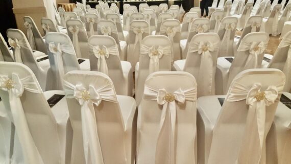 Sash - Satin, White #524