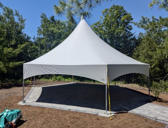 34' x 40' Hex  Marquee Frame Tent
