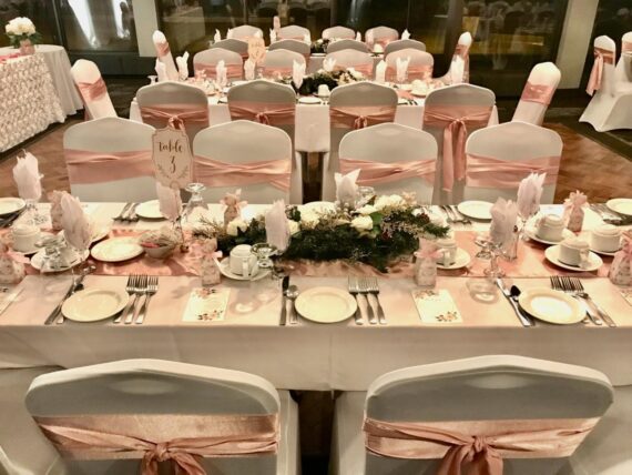 Sash - Satin, Blush #511