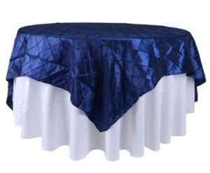 Overlay, Pintuck - Navy 71" x 71" #425