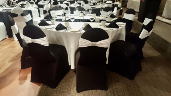 Sash - Spandex, White #539