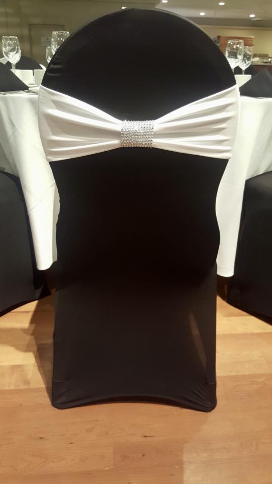 Sash - Spandex, White #539