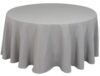Tablecloth, Silver – 120″