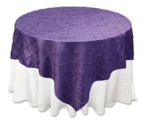 Overlay, Pintuck - Purple 71" x 71" #427