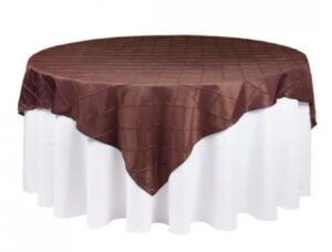 Overlay, Pintuck - Brown #429