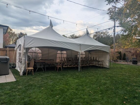 10' x 30' Marquee Frame Tent