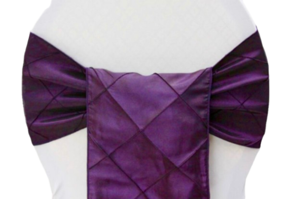 Sash - Pintuck, Purple #527