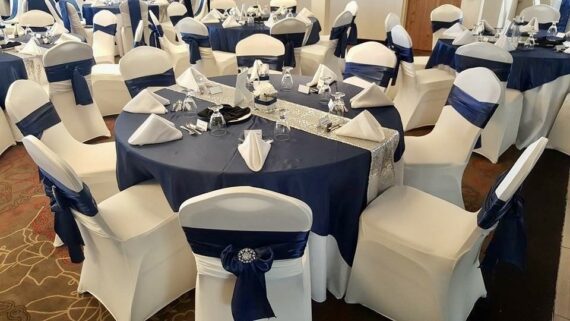 Overlay, Satin - Navy #406