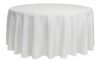 Tablecloth, White – 120″