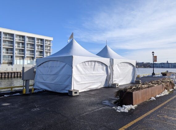 15' x 15' Marquee Frame Tent